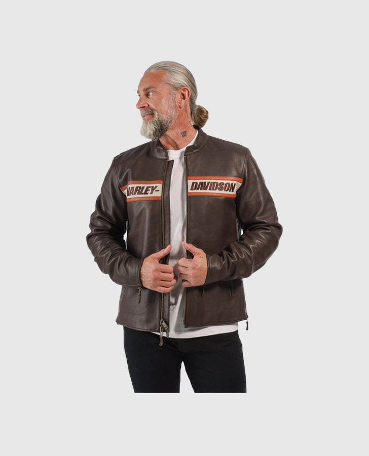 売切りたいです！らいおん様HARLEY DAVIDSON レザートラディション2 Men's Harley Davidson Victory Lane II Leather Jacket