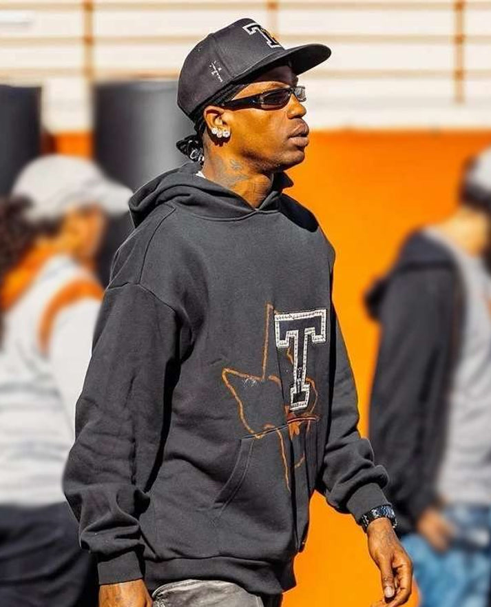 University Of Texas Travis Scott Black Pullover Hoodie | Buy Now!