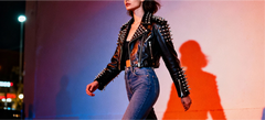 How to Style Women’s Studded Leather Jackets With Confidence