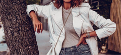 Benefits of a Wearing a White Leather Jacket