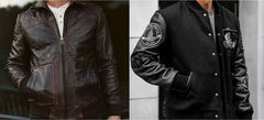 Leather Bomber Jacket vs. Varsity Jacket: Which One Fits Your Vibe?