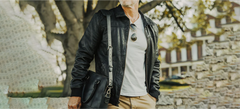 The Ultimate Guide to Men’s Leather Bomber Jackets: Styles, Care & Buying Tips