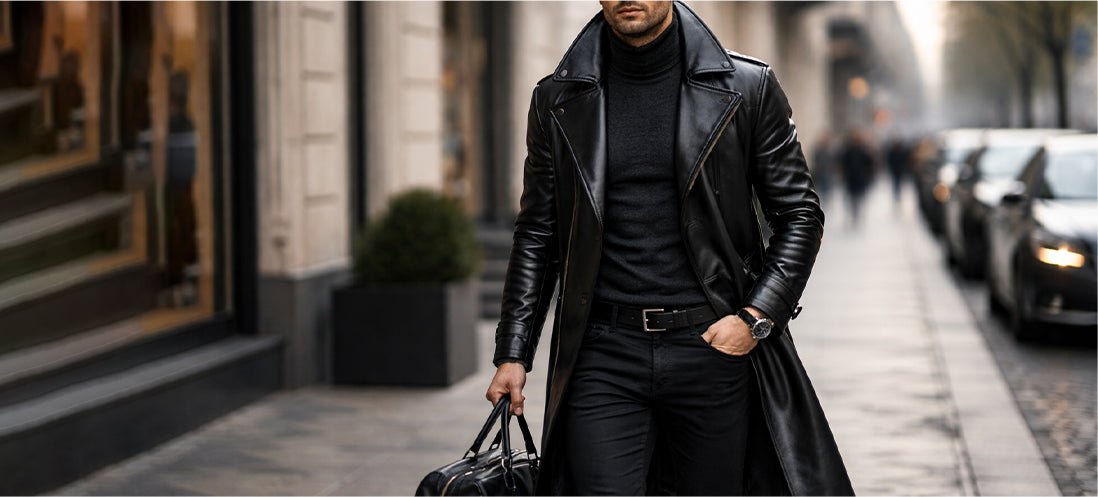 How to Style a Men's Trench Coat: 10 Outfit Ideas for a Smart Winter Look