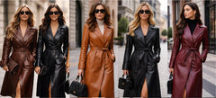 Step Into Confidence with the Best Women’s Leather Trench Coats