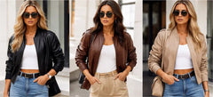 Top 10 Best Women’s Leather Bomber Jackets for Everyday Style