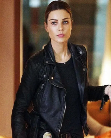 Lucifer S05 Chloe Decker Black Leather Jacket