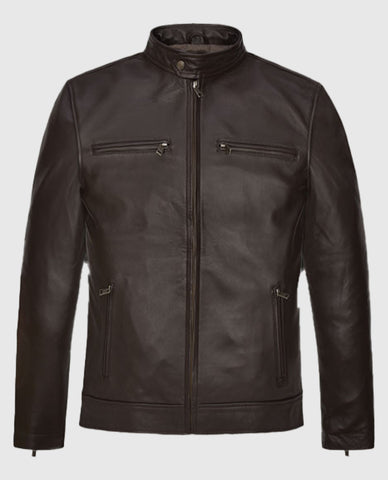 Chicago PD Hank Voight Brown Leather Jacket