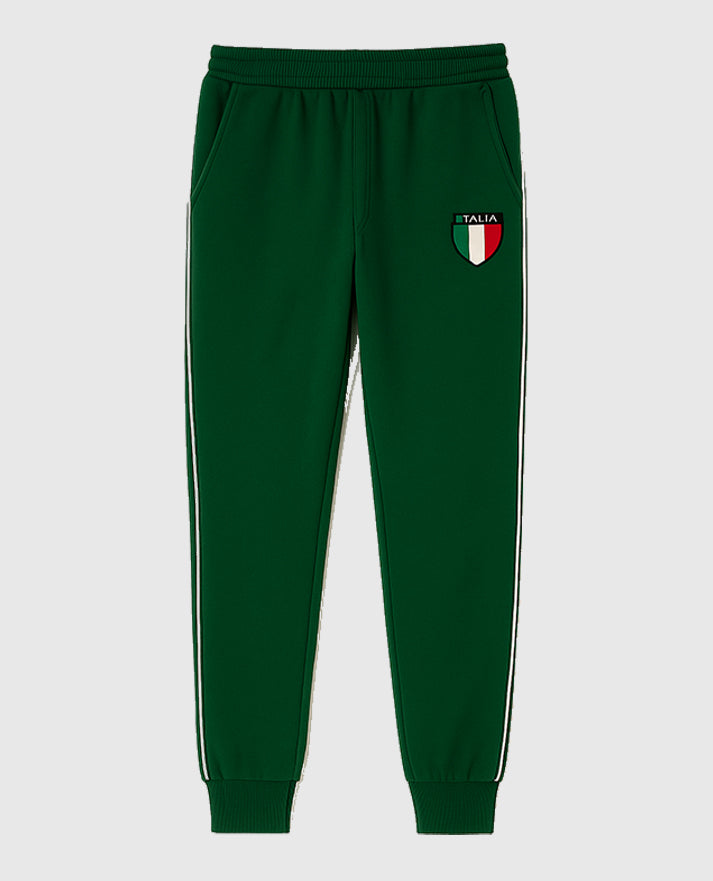 Jason Kelce Italia Green Velour Tracksuit – Luxe Fit