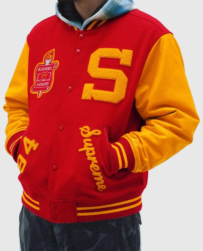 Supreme Team S Varsity Jacket