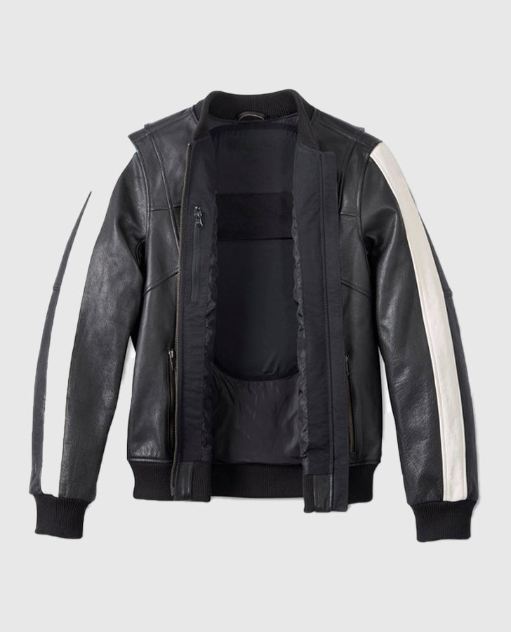 Women's Harley Davidson Piper Bomber Leather Jacket