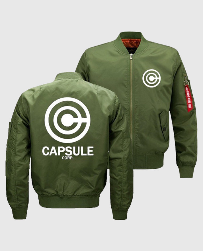 Capsule Corp Dragon Ball Z Trunks Bomber Jacket