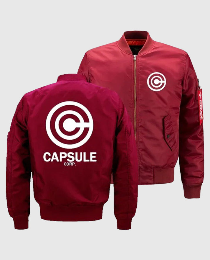 Capsule Corp Dragon Ball Z Trunks Bomber Jacket