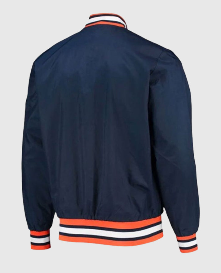 Detroit Tigers Blue Bomber Jacket