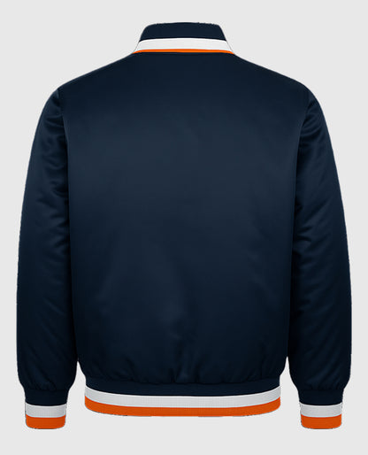 Detroit Tigers Blue Varsity Jacket For Men