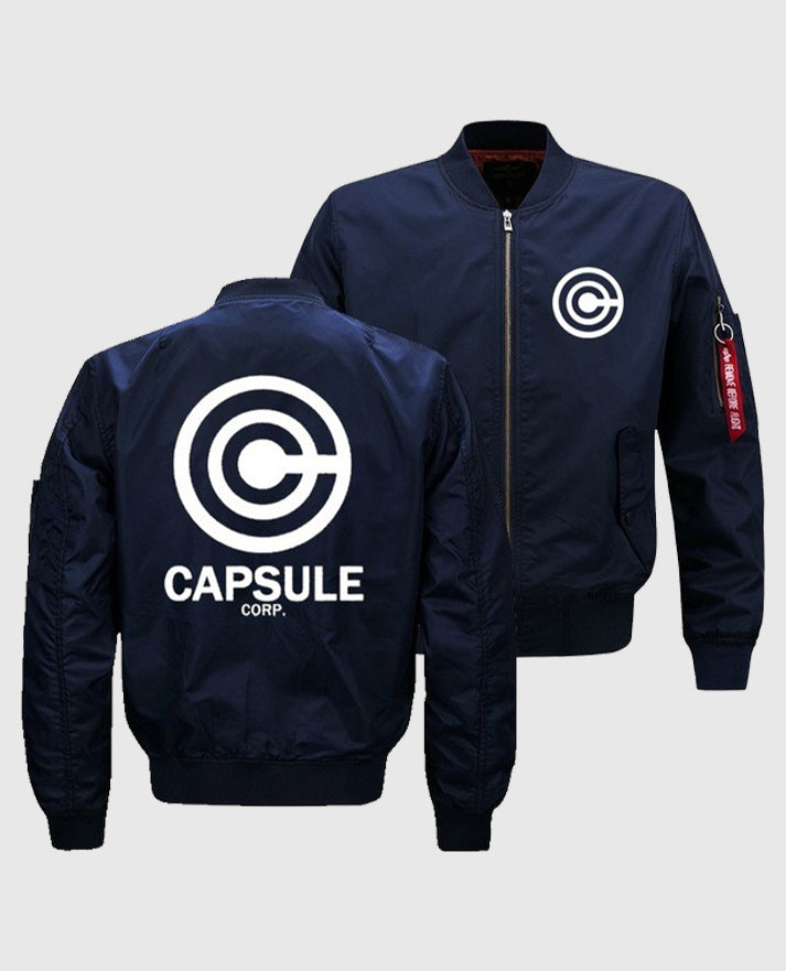 Capsule Corp Dragon Ball Z Trunks Bomber Jacket