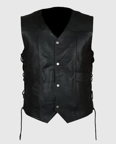 The Walking Dead Governor Daryl Leather Vest