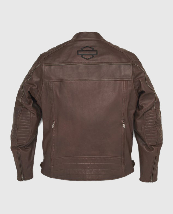 Men's Harley Davidson Fremont Triple Vent System Leather Jacket