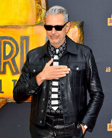 Jeff Goldblum Leather Jacket