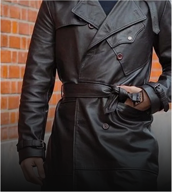 Mens Leather Vest