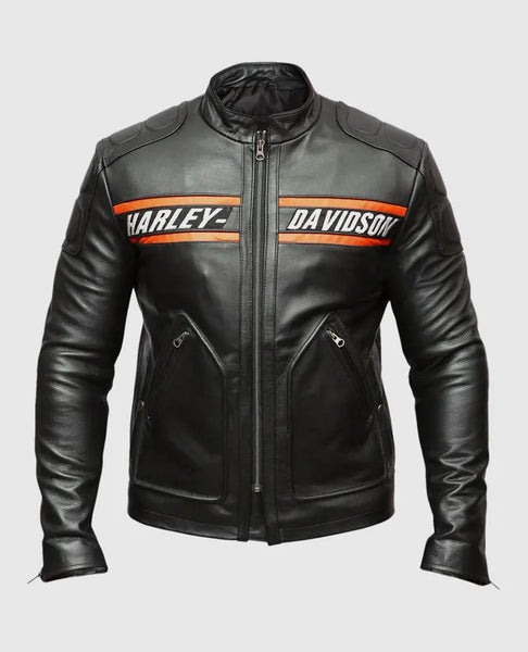 Harley-Davidson PATTING JACKET 中綿　バイカー Men's Harley Davidson Passing Link Triple Vent Jacket