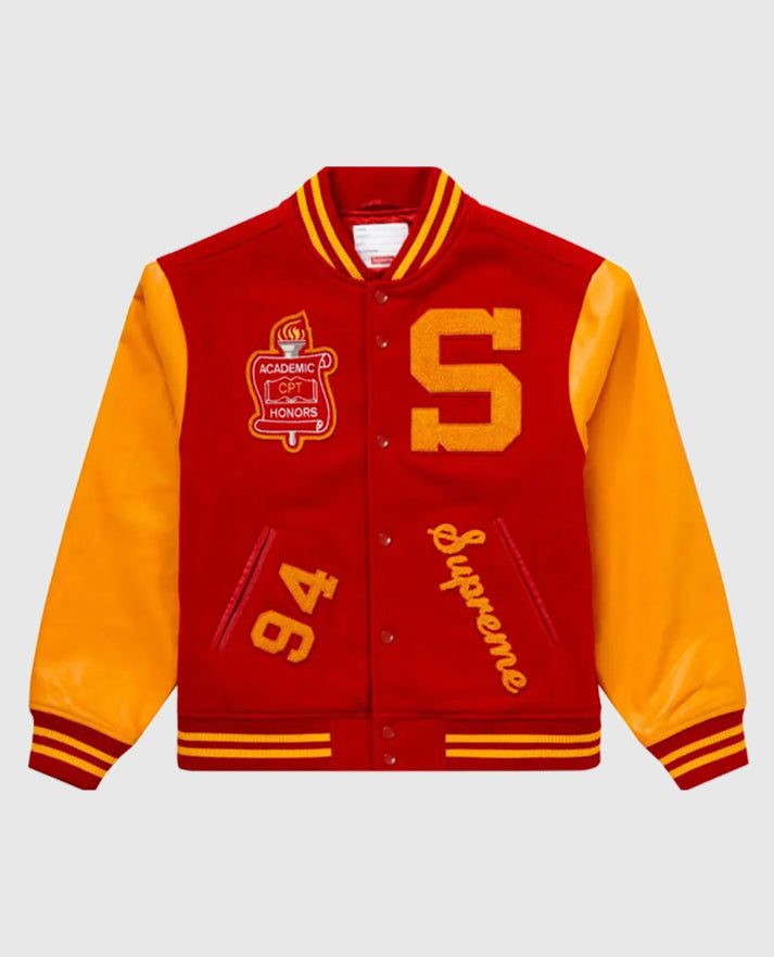 Supreme Team S Varsity Jacket