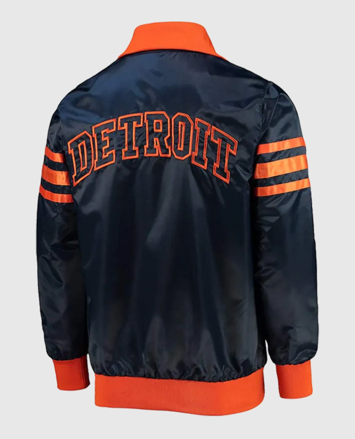 The Captain III Detroit Tigers Satin Jacket
