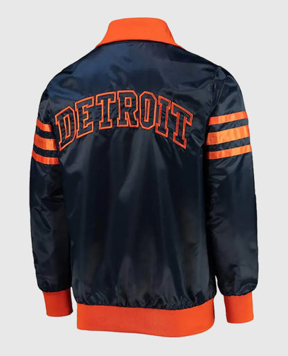 The Captain III Detroit Tigers Satin Jacket